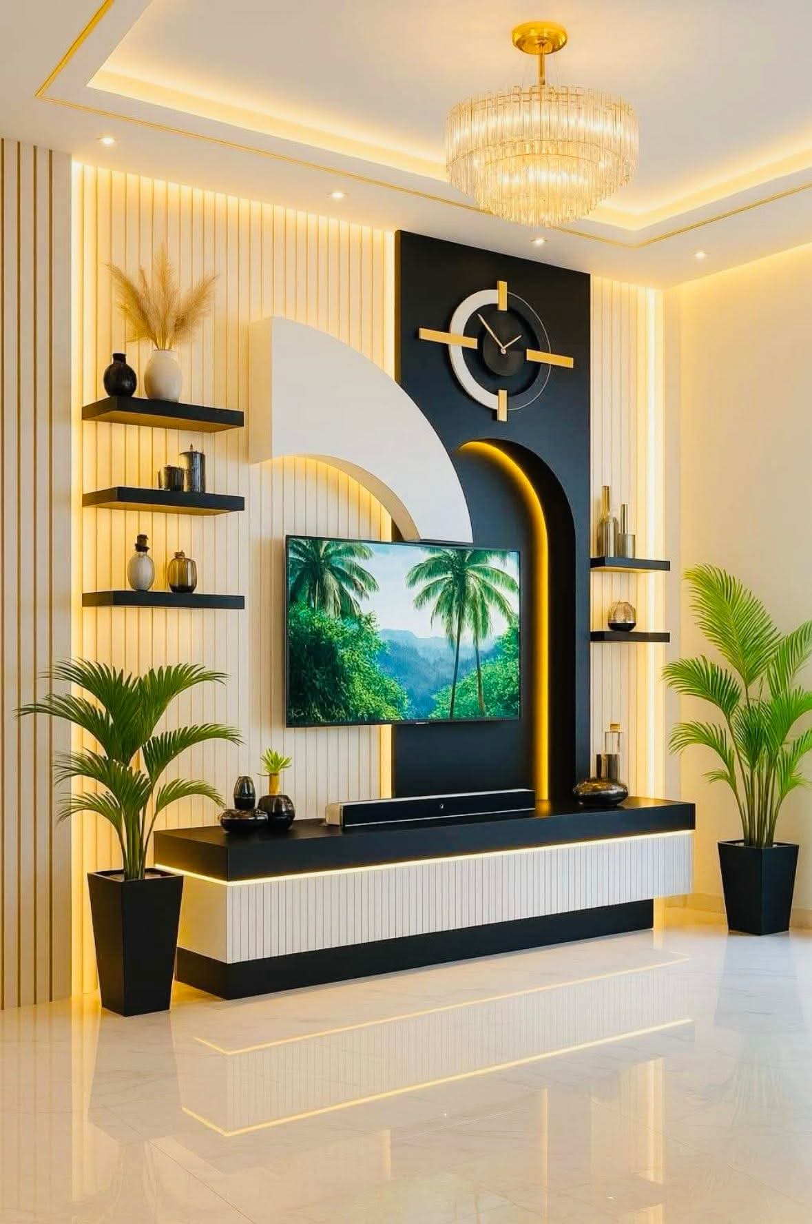 Duvar tv ünitesi modelleri